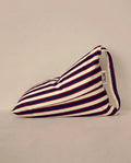 LIELOW Montauk — navy, red and cream striped bag-chair